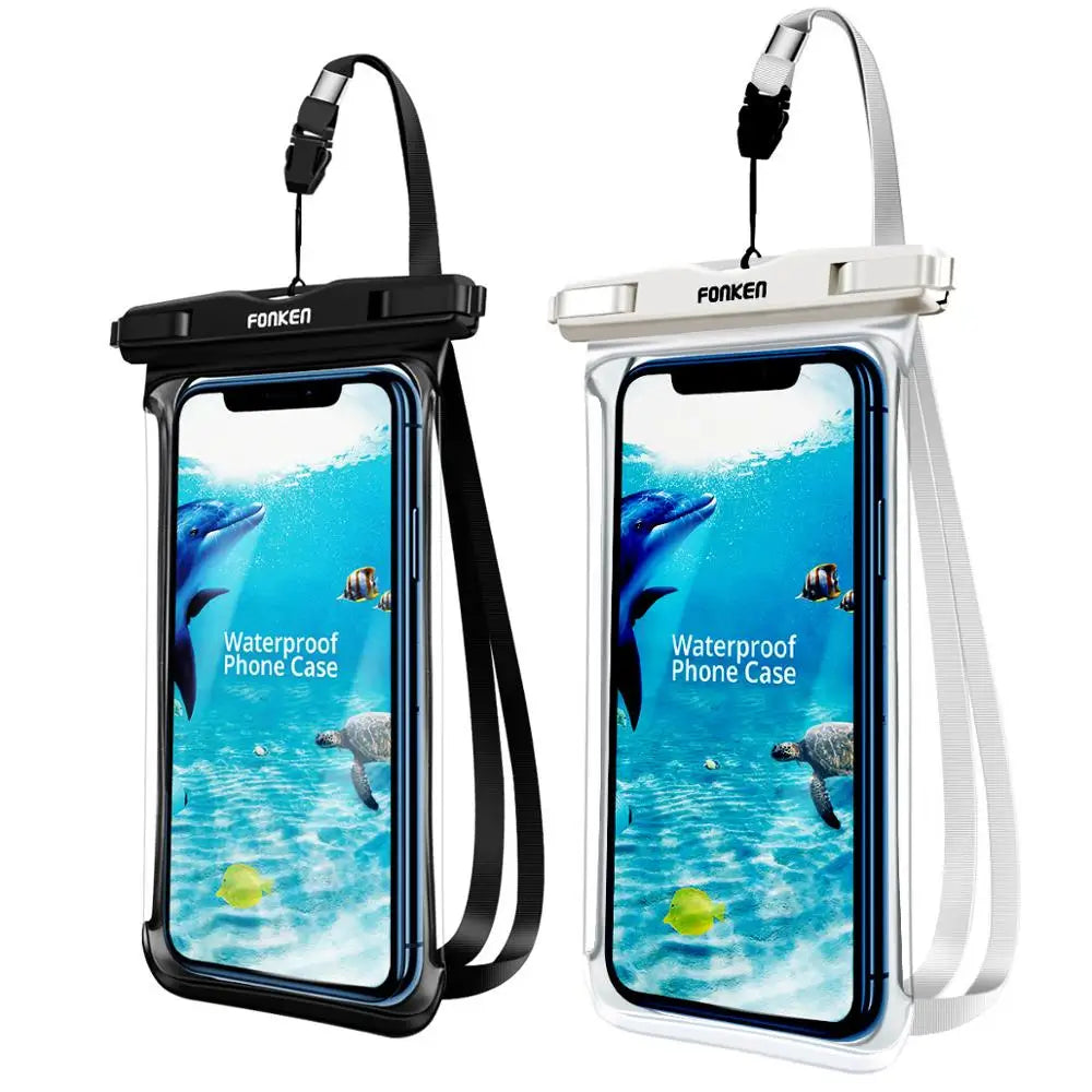 Waterproof Case for Phone Underwater Snow Rainforest Transparent Dry Bag Swimming Pouch Big Mobile Phone Covers