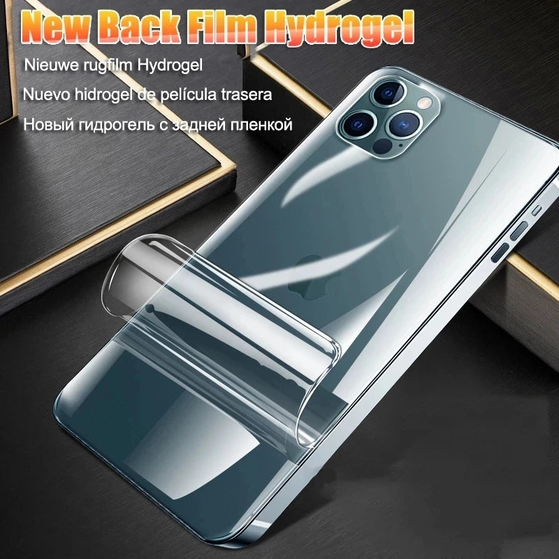 Back Hydrogel Film For iPhone