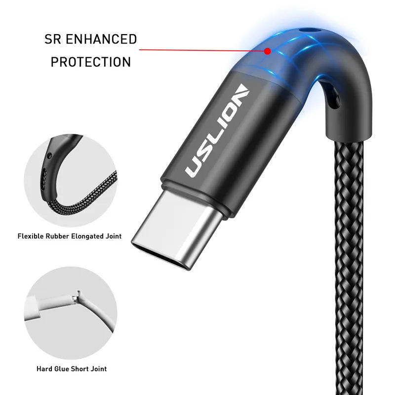 USB Type C Cable Wire For Samsung,Xiaomi FAST Charging