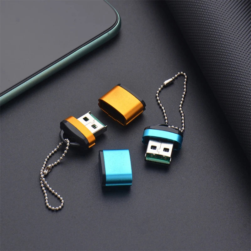 For USB Micro SD/TF Card Reader USB 2.0 Mini Mobile Phone Memory Card Reader High Speed USB Adapter For Laptop Accessories