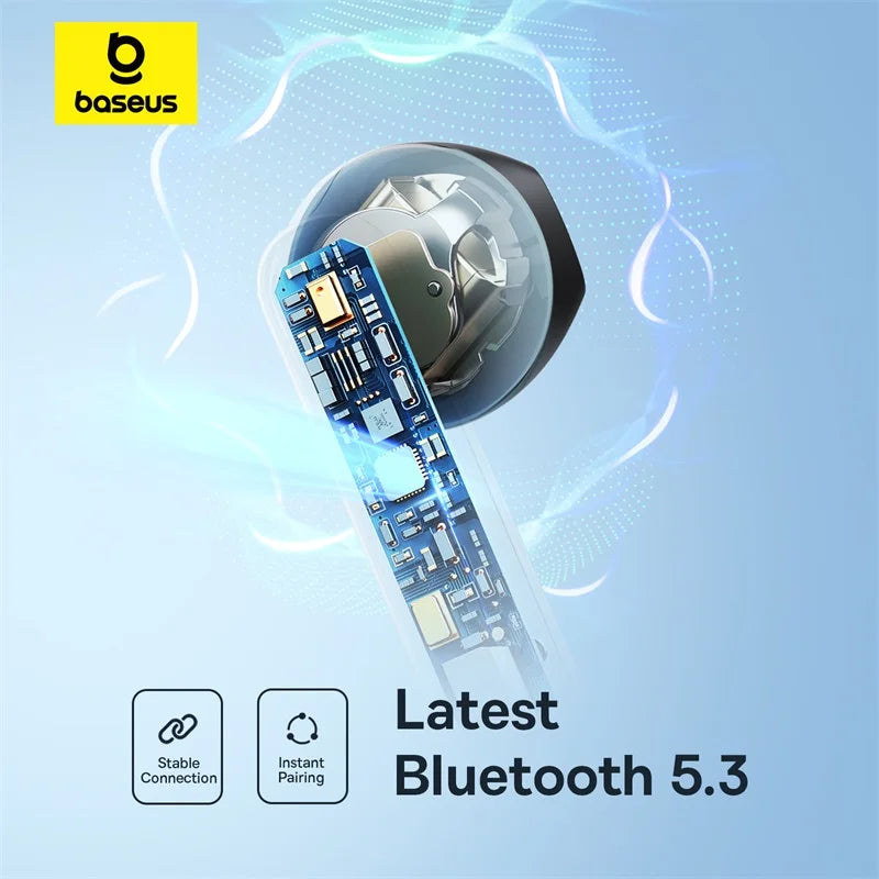 Wireless Earphone Bluetooth 5.3 Earphones ,Long Battery Life Waterproof