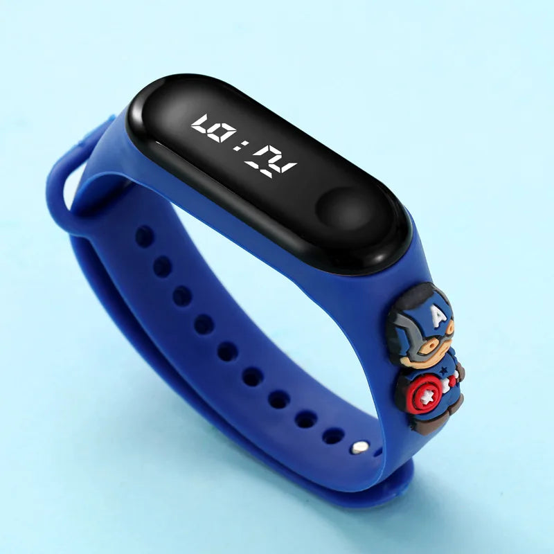 Disney Kids Digital Watch Children's Watch Sports Touch Electronic LED Waterproof Kids Watch Gifts