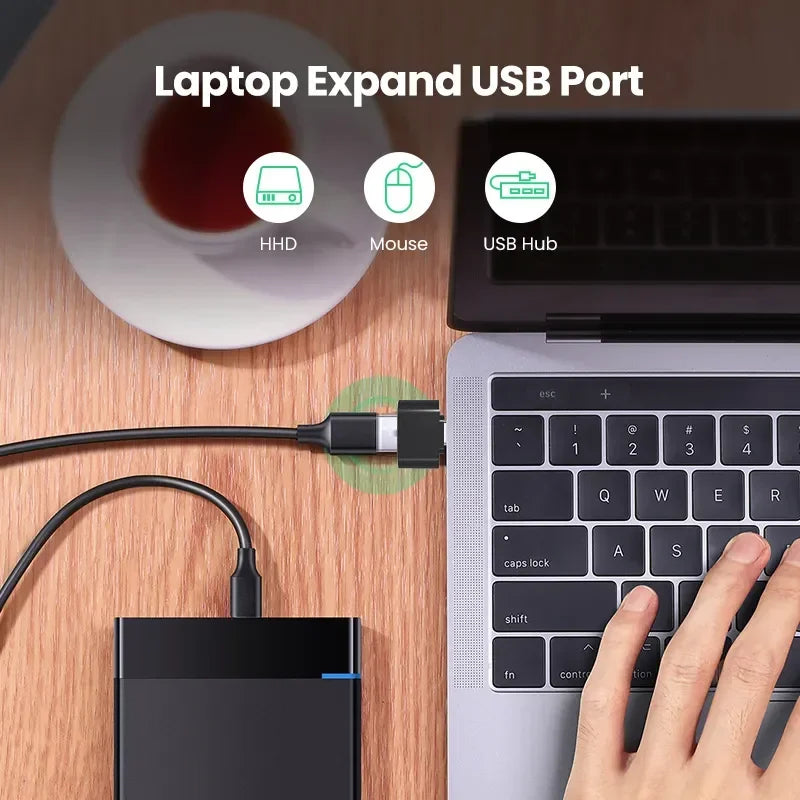 New Universal Type-C to USB ,Adapter Connector for Mobile Phone USB Type C