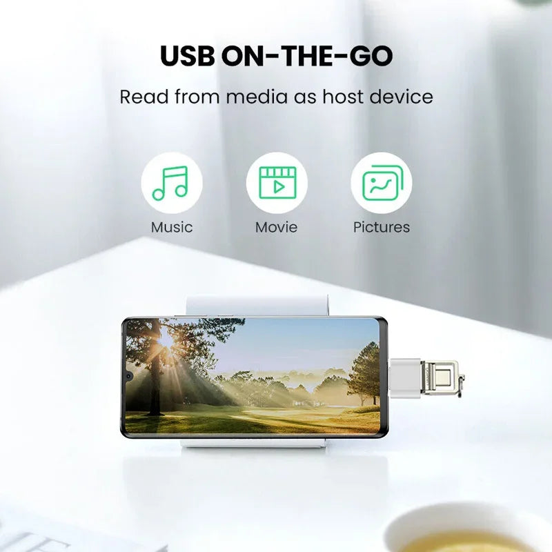 New Universal Type-C to USB ,Adapter Connector for Mobile Phone USB Type C