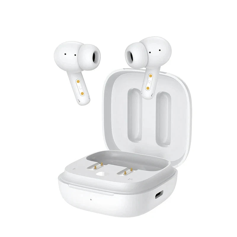 Earphone Bluetooth 5.3 Active Noise Cancellation -28dB Wireless Headphone Fast Charge Earbuds 0.068' Low Latency