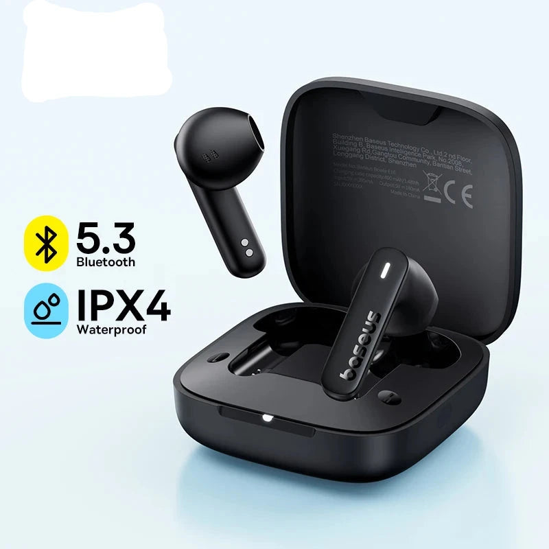 Wireless Earphone Bluetooth 5.3 Earphones ,Long Battery Life Waterproof