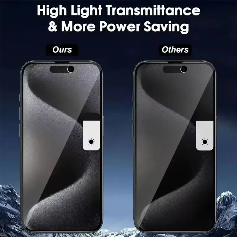 Full Cover Privacy Screen Protector For iPhone 11 12 13 14 15 Pro Max 8 Plus Best 8K Anti-spy Glass For iPhone 16 PRO XR XS MAX