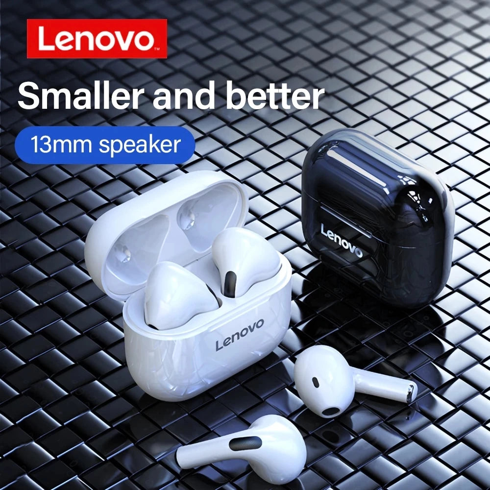 Original lp40 Bluetooth Earphone 5.0 Immersive Sound HIFI TWS With Microphone Touch Control For Long Standby Time Motion