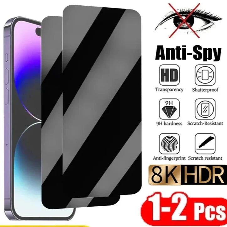 Anti-Spy Glass For iPhone , Privacy Screen Protector For iPhone &iPhone MAX