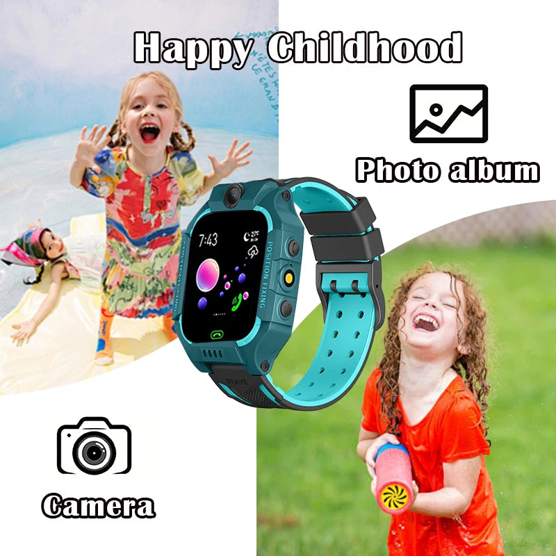 Children's Smart Watch Girl Boy-Smart Watch Children's Watch Age 4-12 Years Old, Intelligence Learning Game Camera Micro Chat Al